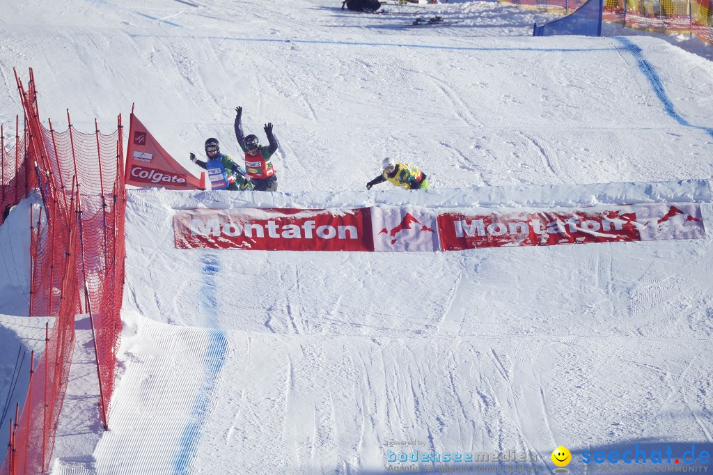 FIS Snowboardcross Weltcup im Montafon: Schruns, 08.12.2013