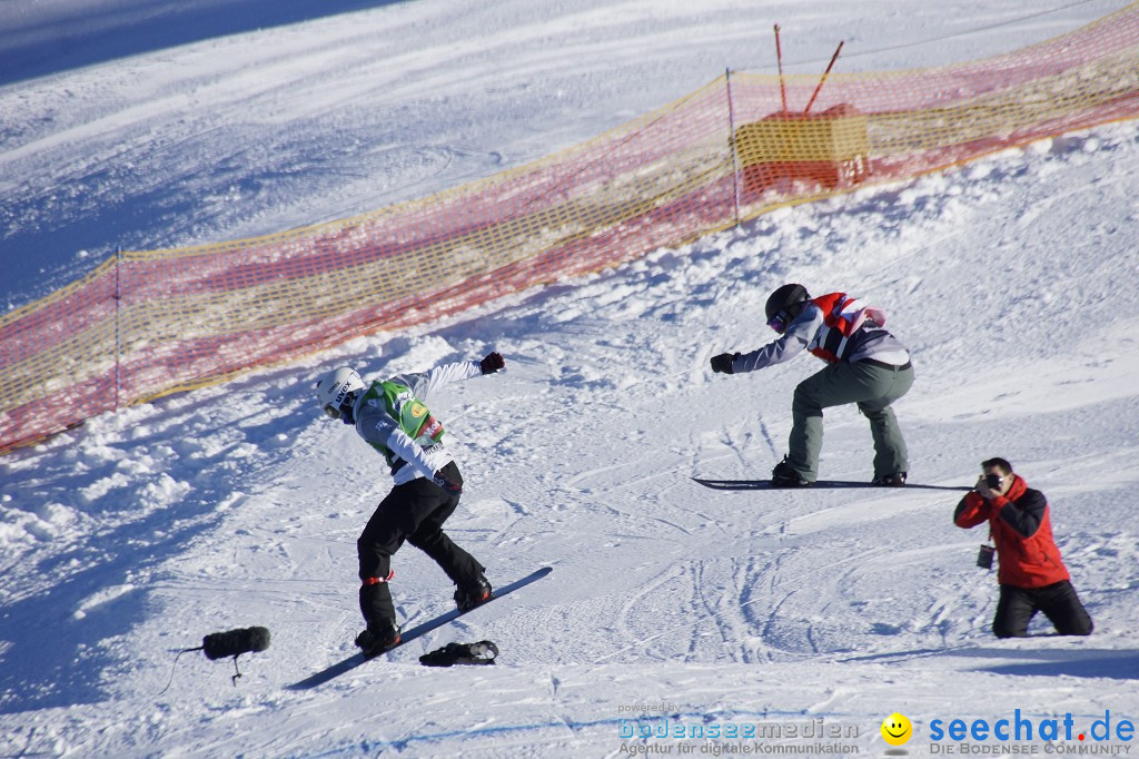 FIS Snowboardcross Weltcup im Montafon: Schruns, 08.12.2013