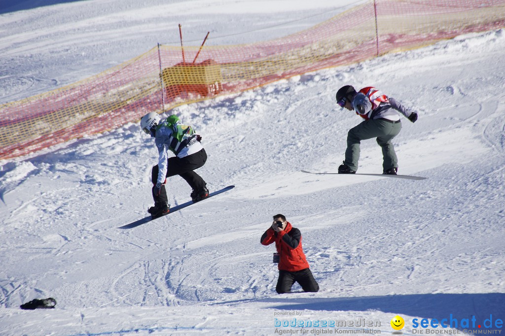 FIS Snowboardcross Weltcup im Montafon: Schruns, 08.12.2013