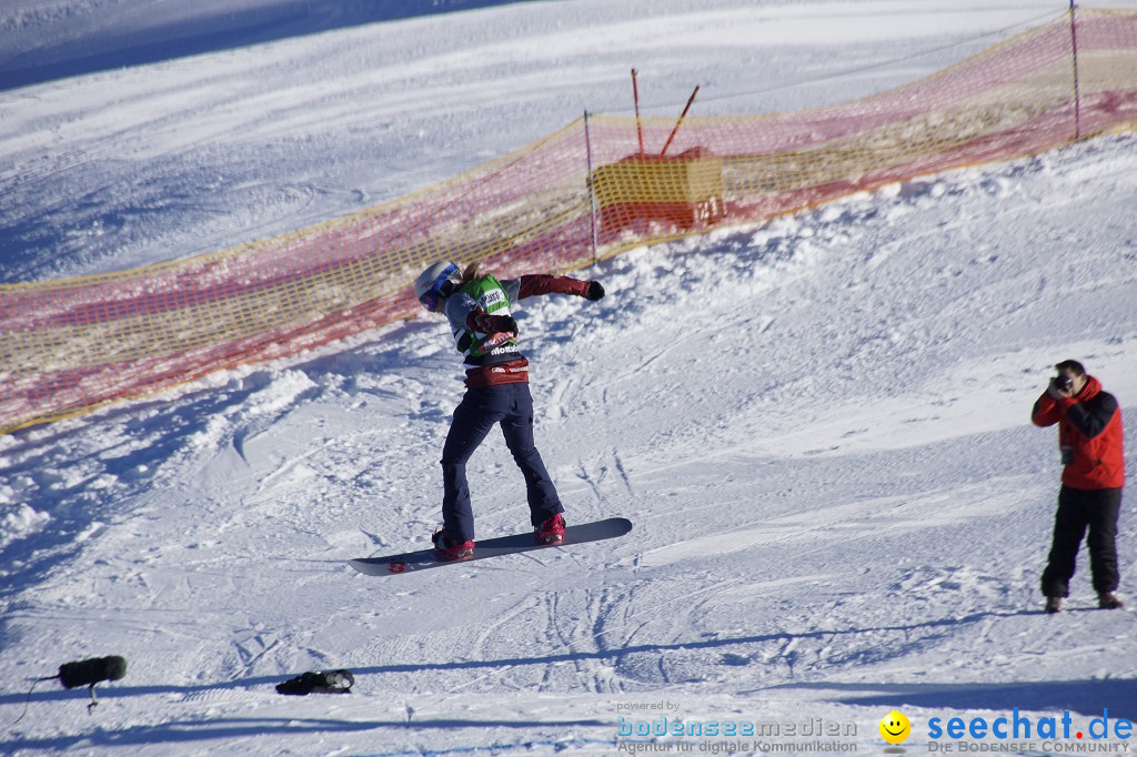 FIS Snowboardcross Weltcup im Montafon: Schruns, 08.12.2013