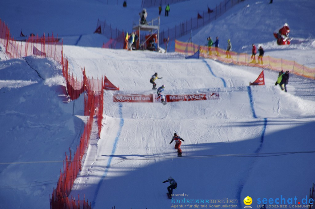 FIS Snowboardcross Weltcup im Montafon: Schruns, 08.12.2013