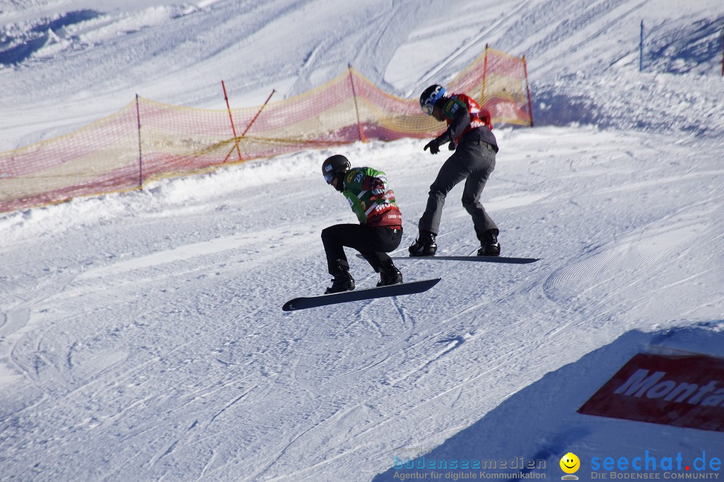 FIS Snowboardcross Weltcup im Montafon: Schruns, 08.12.2013