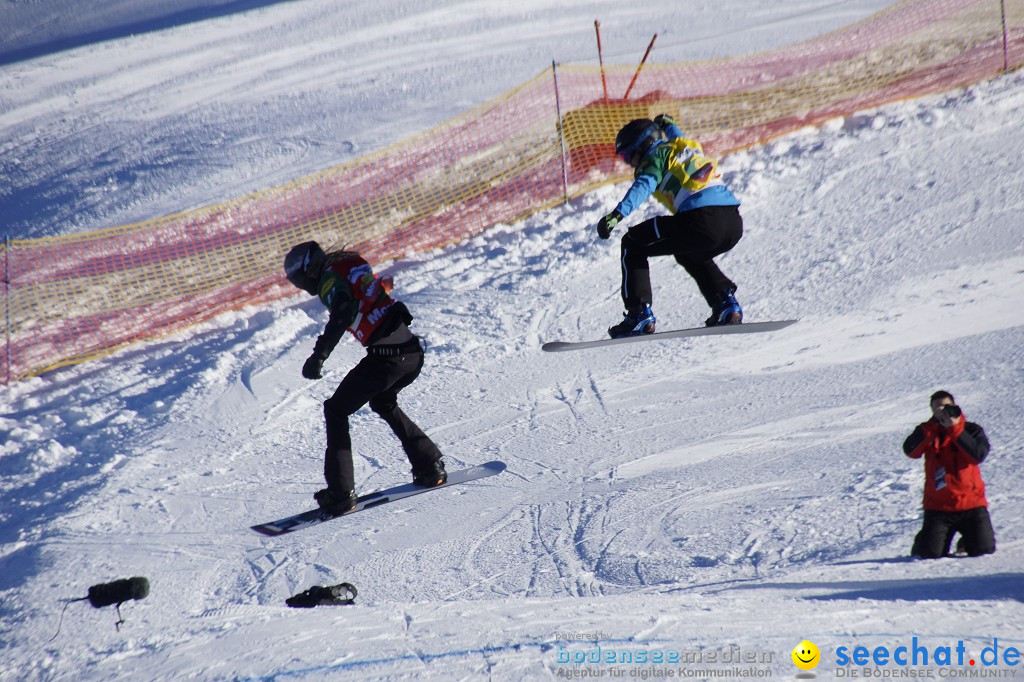 FIS Snowboardcross Weltcup im Montafon: Schruns, 08.12.2013