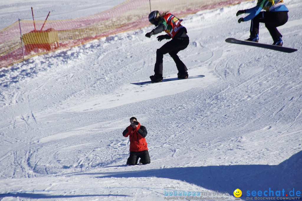 FIS Snowboardcross Weltcup im Montafon: Schruns, 08.12.2013