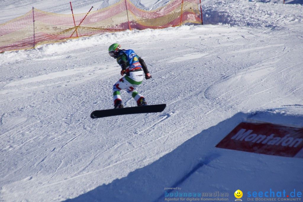 FIS Snowboardcross Weltcup im Montafon: Schruns, 08.12.2013