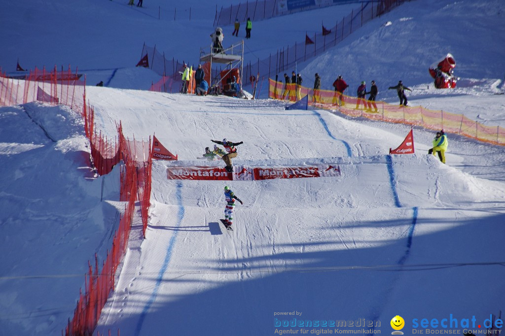 FIS Snowboardcross Weltcup im Montafon: Schruns, 08.12.2013