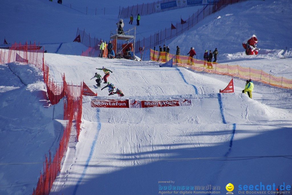 FIS Snowboardcross Weltcup im Montafon: Schruns, 08.12.2013