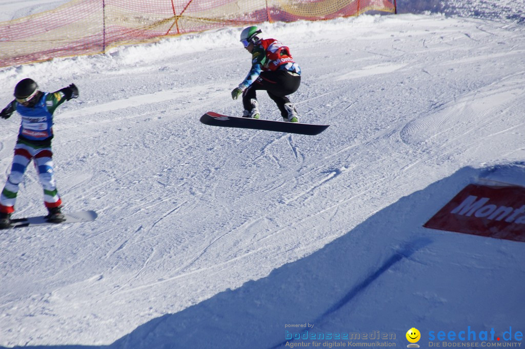 FIS Snowboardcross Weltcup im Montafon: Schruns, 08.12.2013