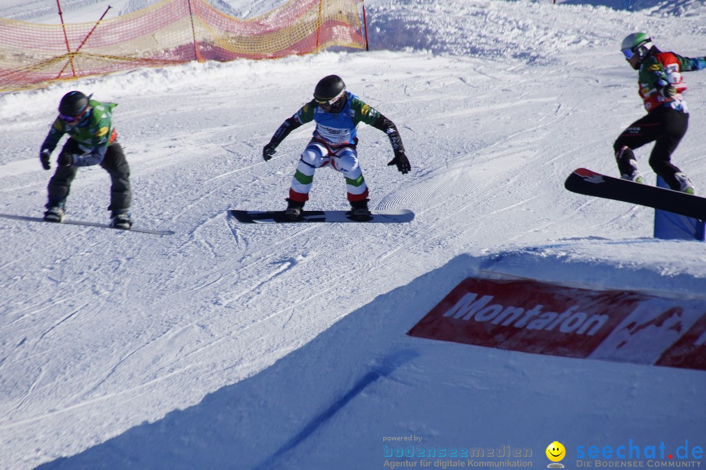 FIS Snowboardcross Weltcup im Montafon: Schruns, 08.12.2013