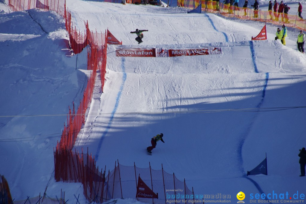 FIS Snowboardcross Weltcup im Montafon: Schruns, 08.12.2013