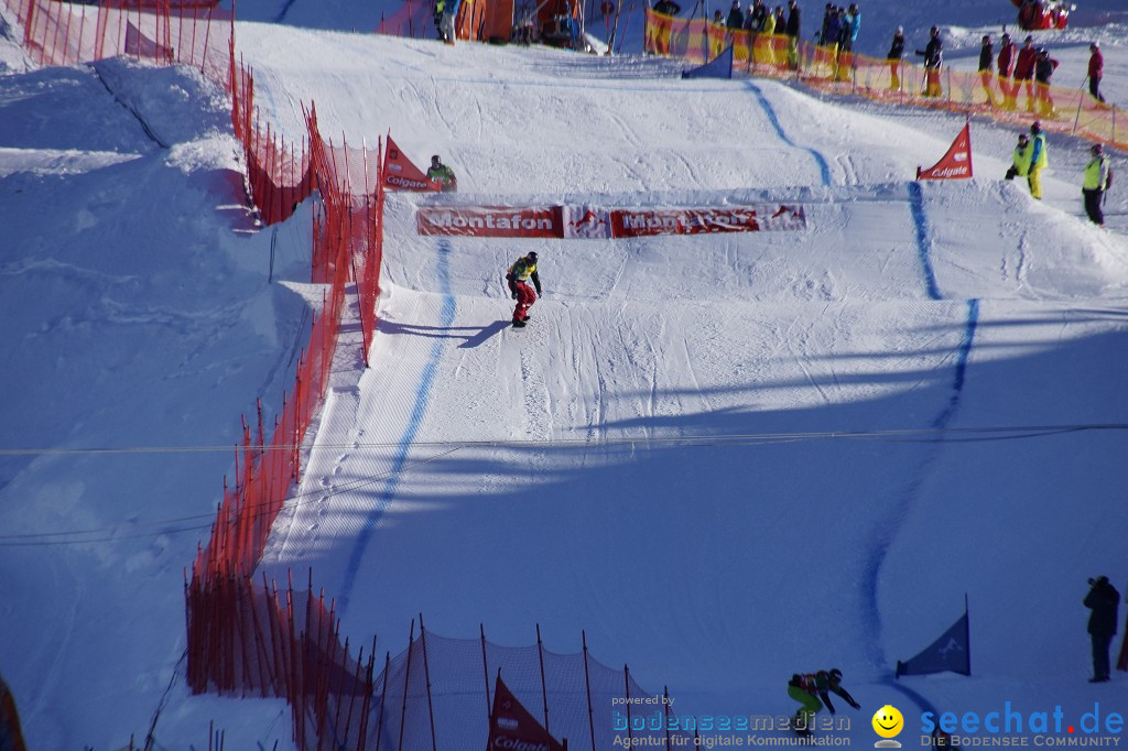 FIS Snowboardcross Weltcup im Montafon: Schruns, 08.12.2013