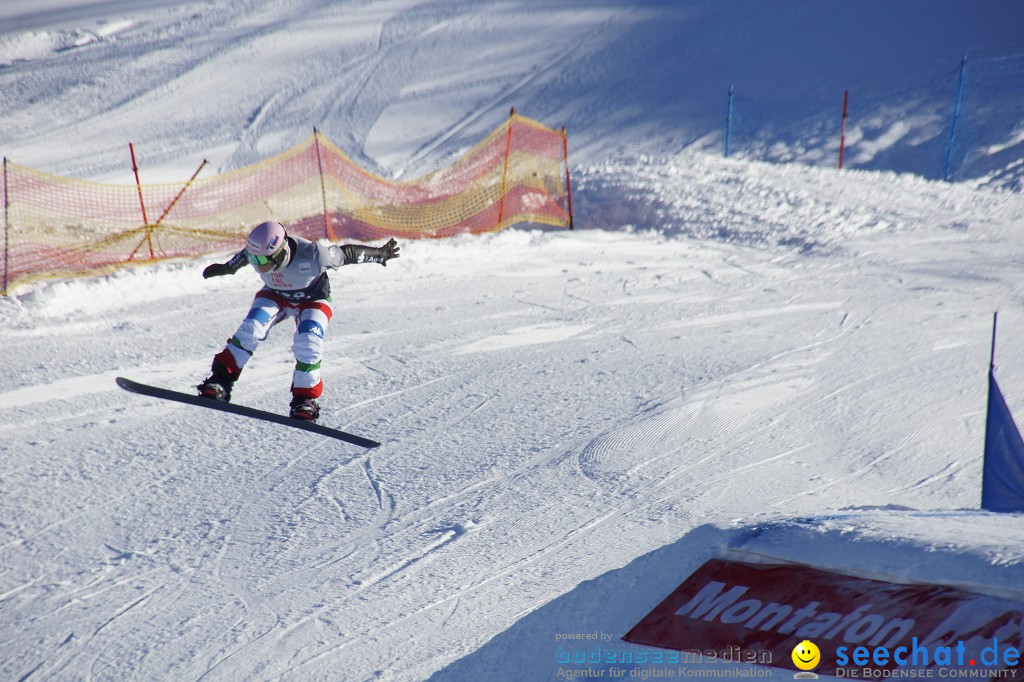 FIS Snowboardcross Weltcup im Montafon: Schruns, 08.12.2013