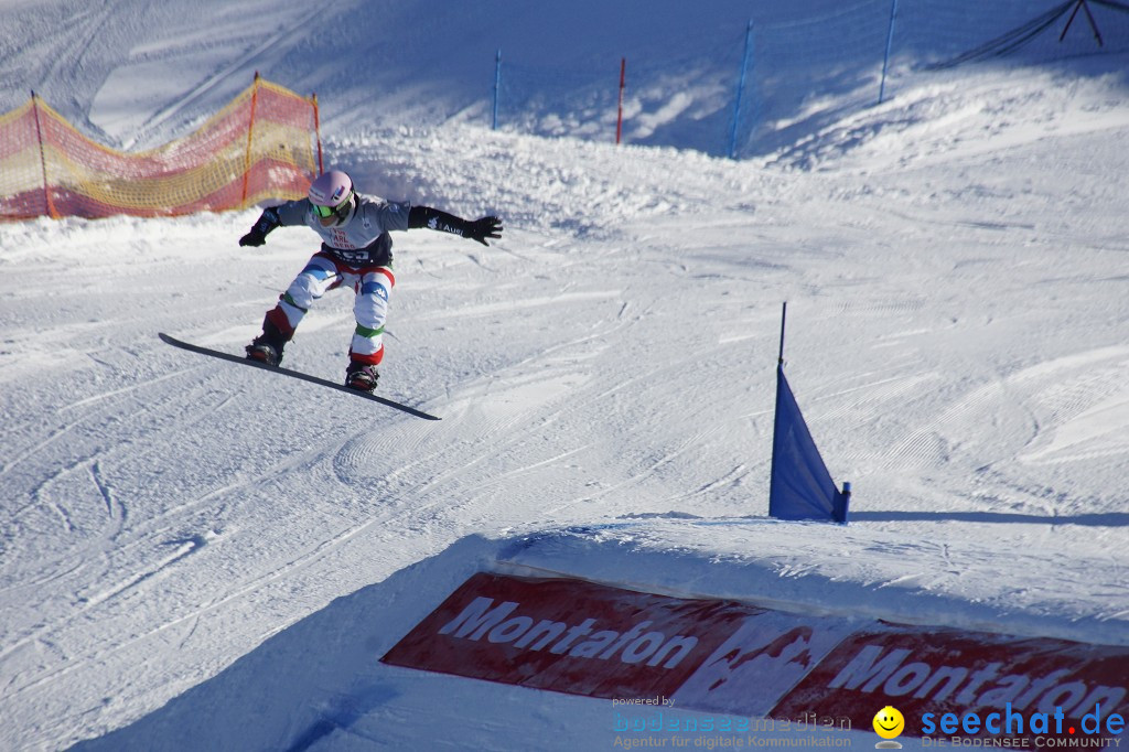 FIS Snowboardcross Weltcup im Montafon: Schruns, 08.12.2013