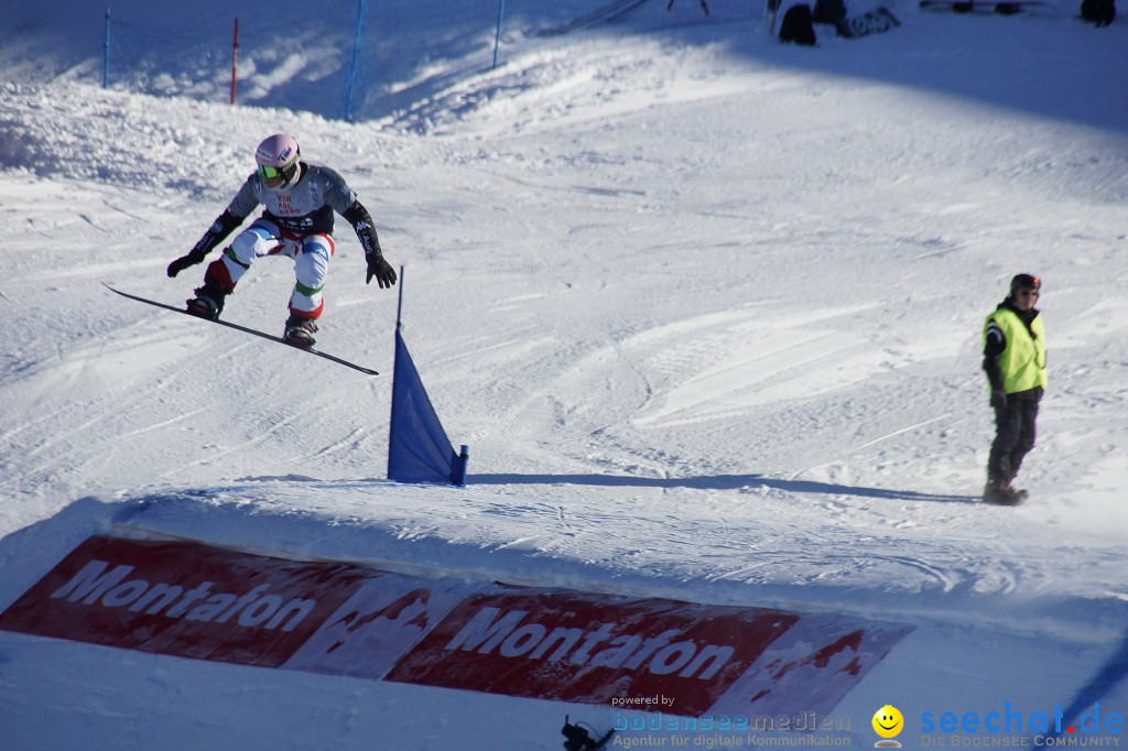 FIS Snowboardcross Weltcup im Montafon: Schruns, 08.12.2013