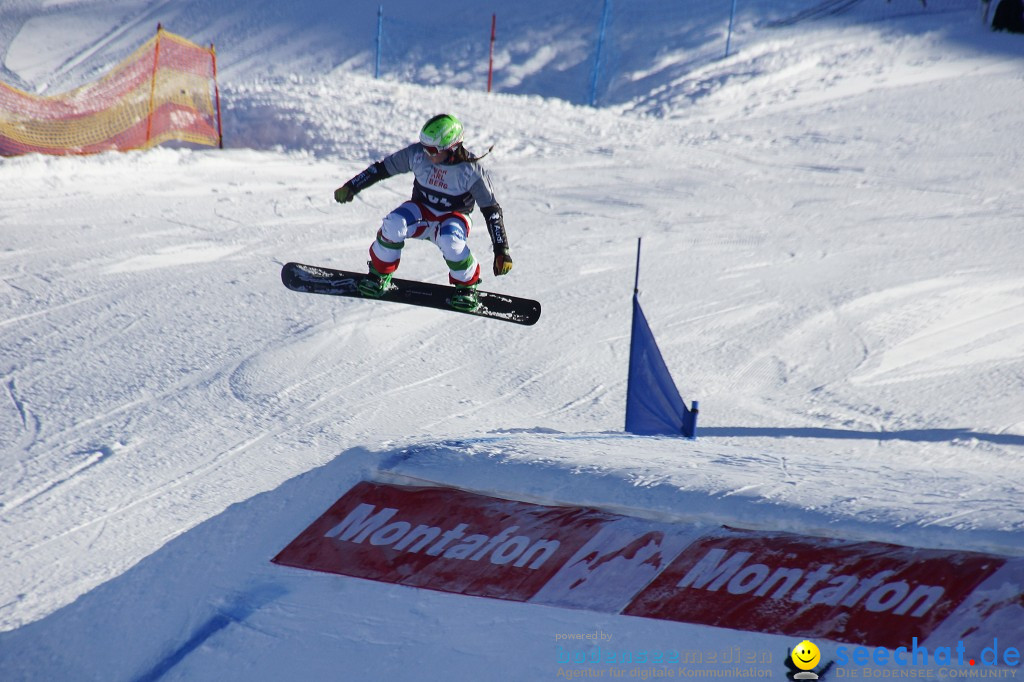 FIS Snowboardcross Weltcup im Montafon: Schruns, 08.12.2013