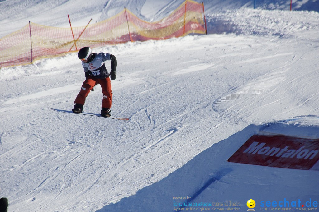 FIS Snowboardcross Weltcup im Montafon: Schruns, 08.12.2013