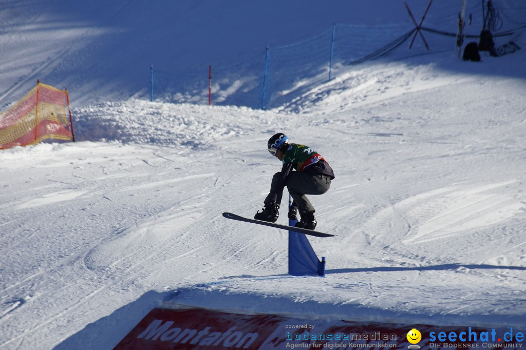 FIS Snowboardcross Weltcup im Montafon: Schruns, 08.12.2013