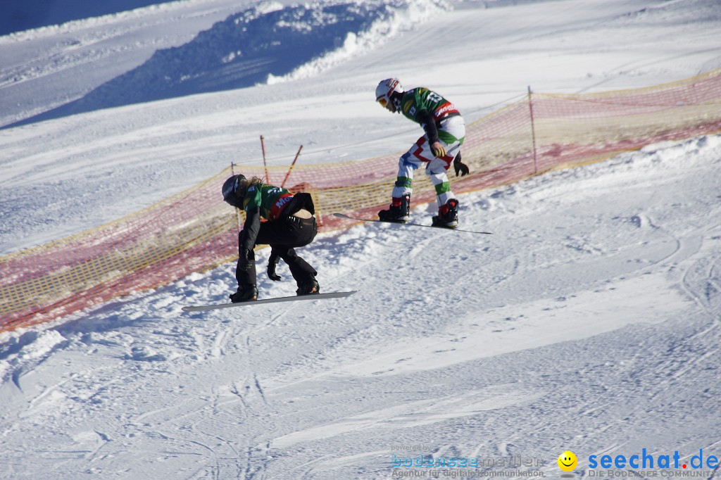 FIS Snowboardcross Weltcup im Montafon: Schruns, 08.12.2013