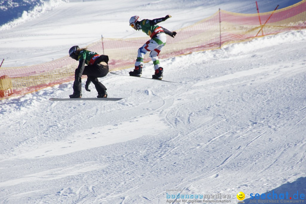 FIS Snowboardcross Weltcup im Montafon: Schruns, 08.12.2013