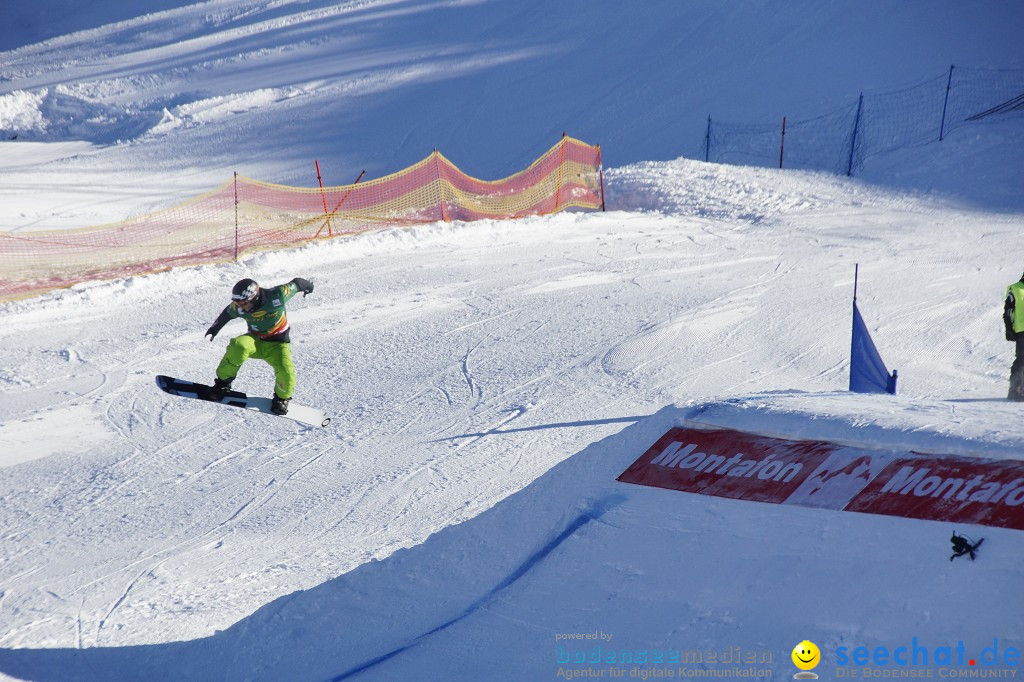 FIS Snowboardcross Weltcup im Montafon: Schruns, 08.12.2013