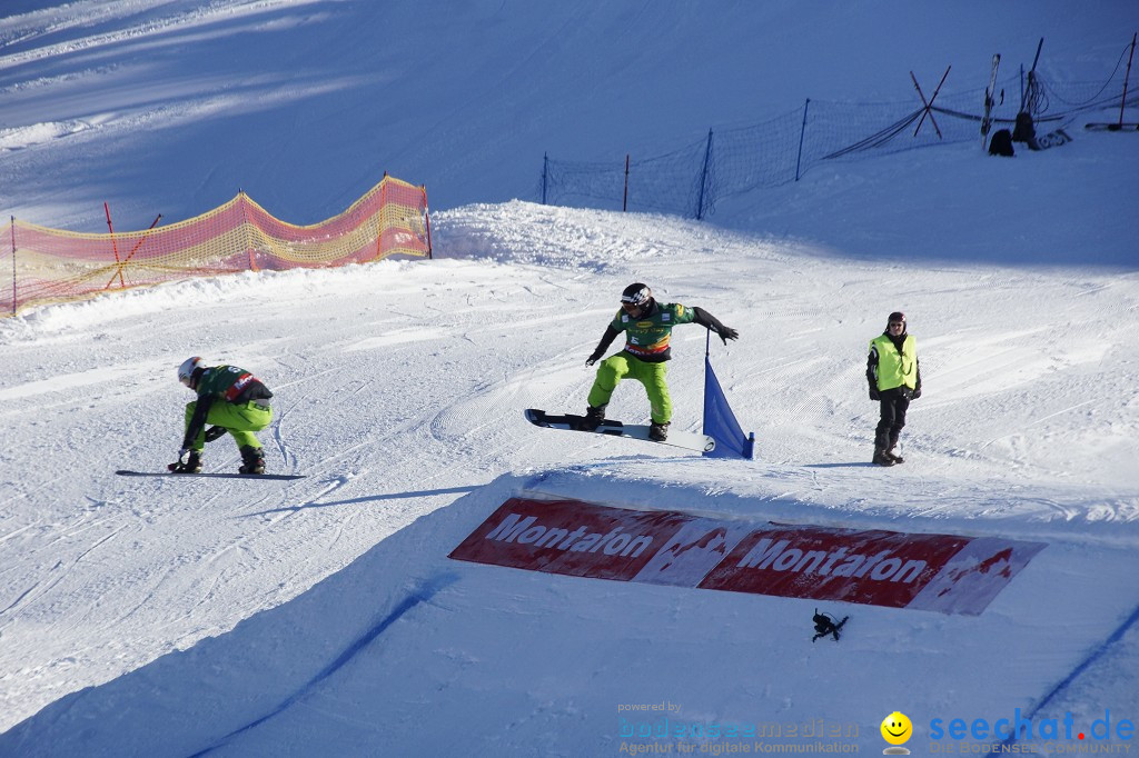 FIS Snowboardcross Weltcup im Montafon: Schruns, 08.12.2013