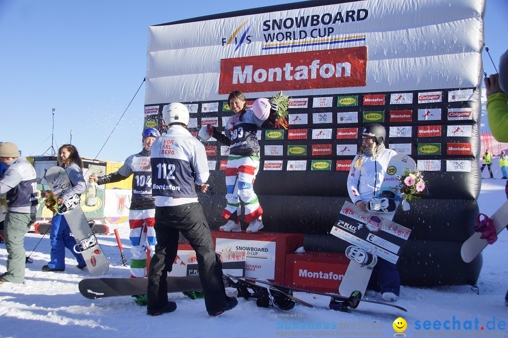 FIS Snowboardcross Weltcup im Montafon: Schruns, 08.12.2013