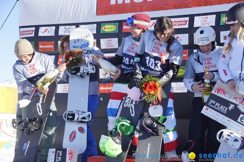 FIS Snowboardcross Weltcup im Montafon: Schruns, 08.12.2013