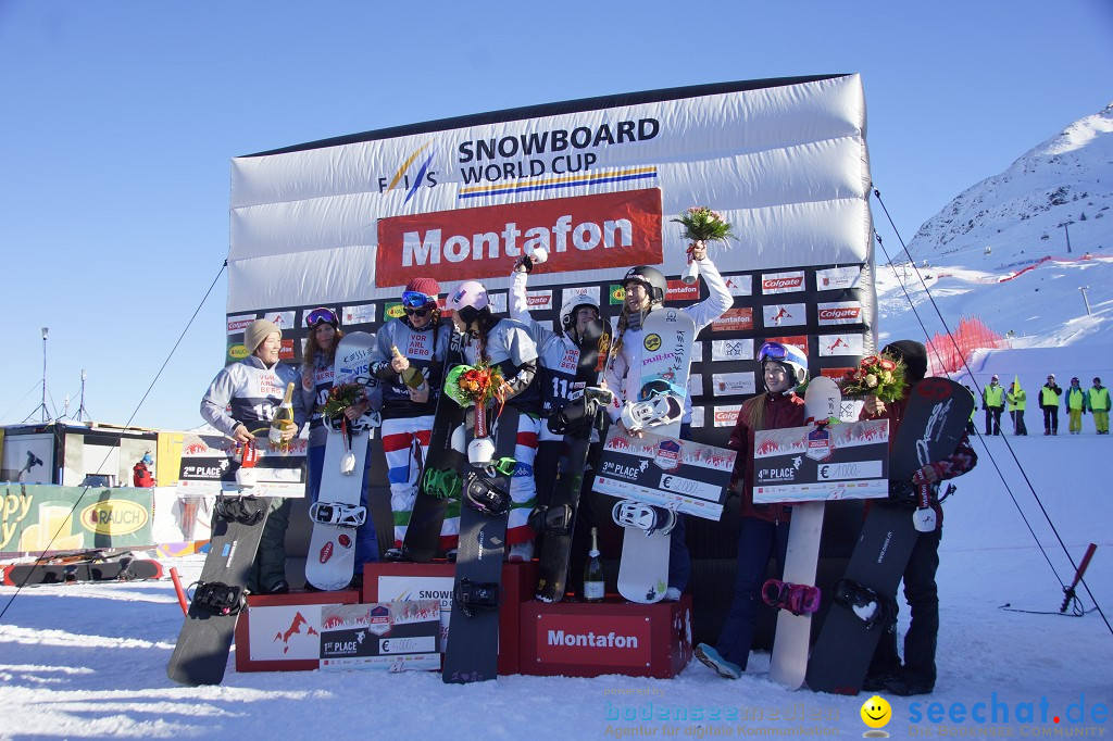 FIS Snowboardcross Weltcup im Montafon: Schruns, 08.12.2013