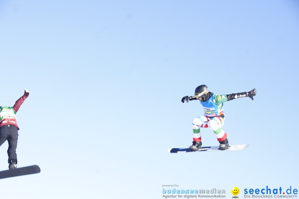 FIS Snowboardcross Weltcup im Montafon: Schruns, 08.12.2013