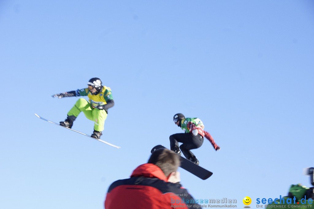 FIS Snowboardcross Weltcup im Montafon: Schruns, 08.12.2013