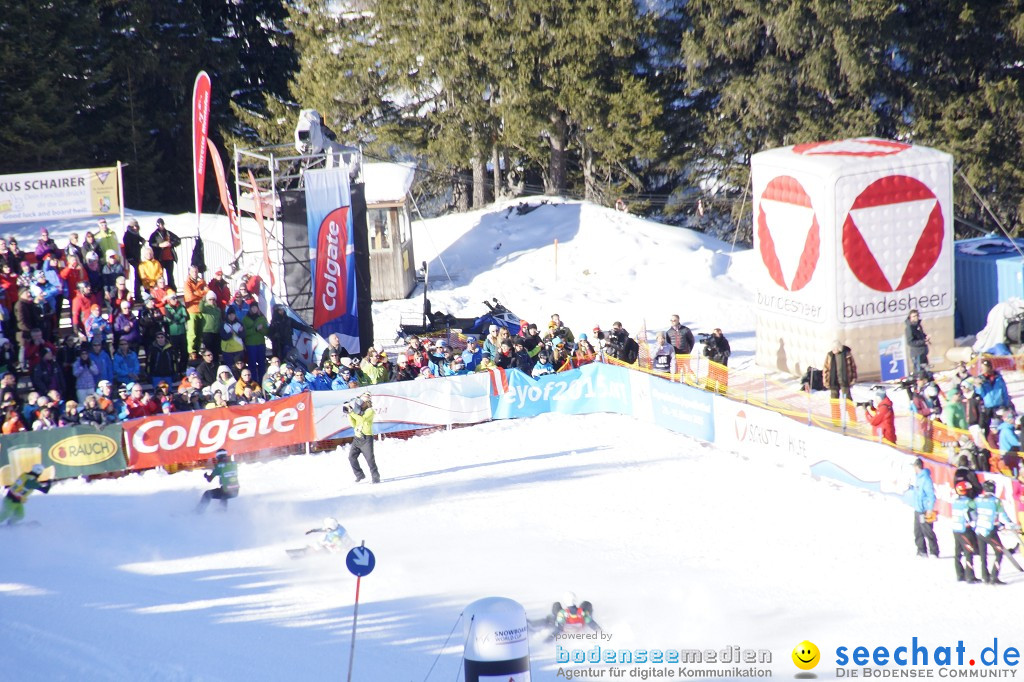 FIS Snowboardcross Weltcup im Montafon: Schruns, 08.12.2013