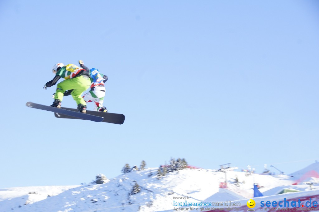 FIS Snowboardcross Weltcup im Montafon: Schruns, 08.12.2013