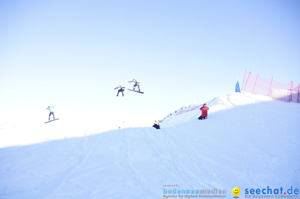 FIS Snowboardcross Weltcup im Montafon: Schruns, 08.12.2013