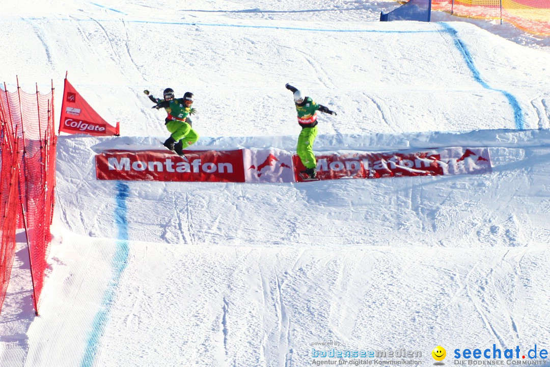 FIS Snowboardcross Weltcup im Montafon: Schruns, 08.12.2013