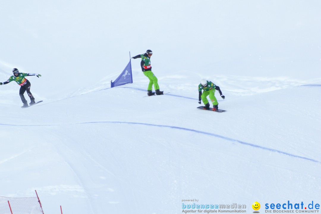 FIS Snowboardcross Weltcup im Montafon: Schruns, 08.12.2013