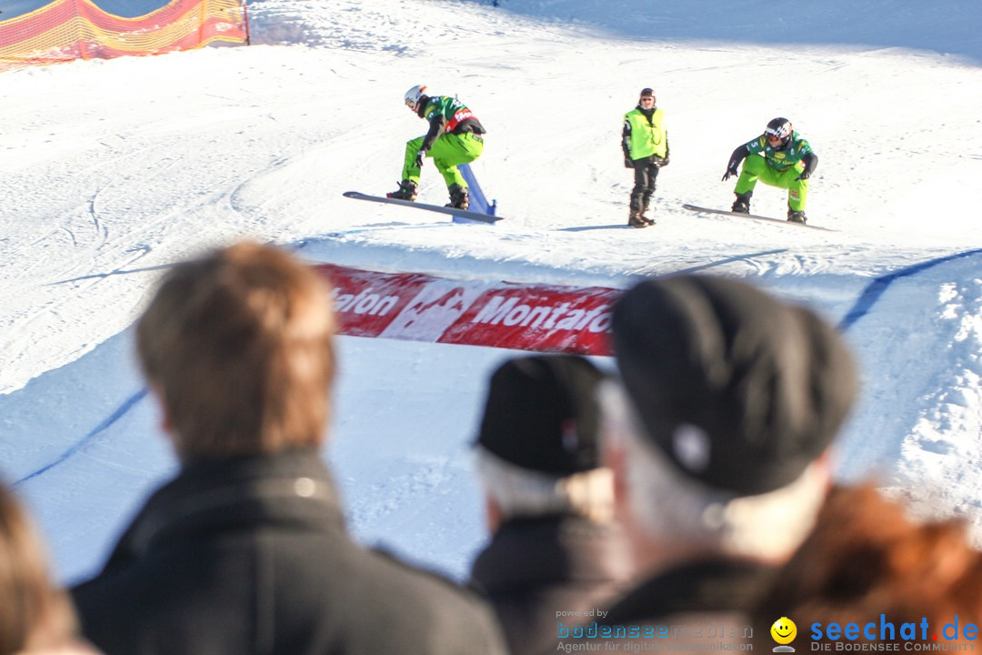 FIS Snowboardcross Weltcup im Montafon: Schruns, 08.12.2013