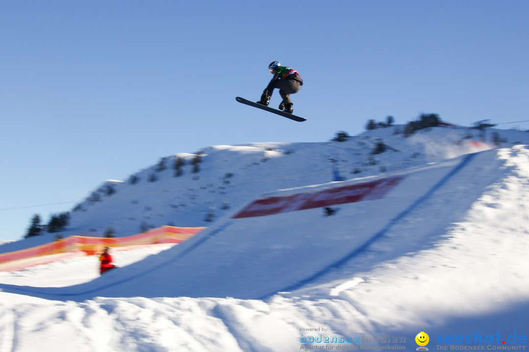 FIS Snowboardcross Weltcup im Montafon: Schruns, 08.12.2013