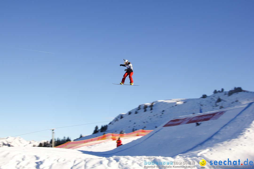 FIS Snowboardcross Weltcup im Montafon: Schruns, 08.12.2013