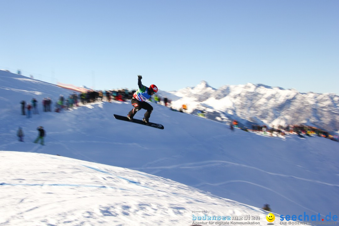 FIS Snowboardcross Weltcup im Montafon: Schruns, 08.12.2013