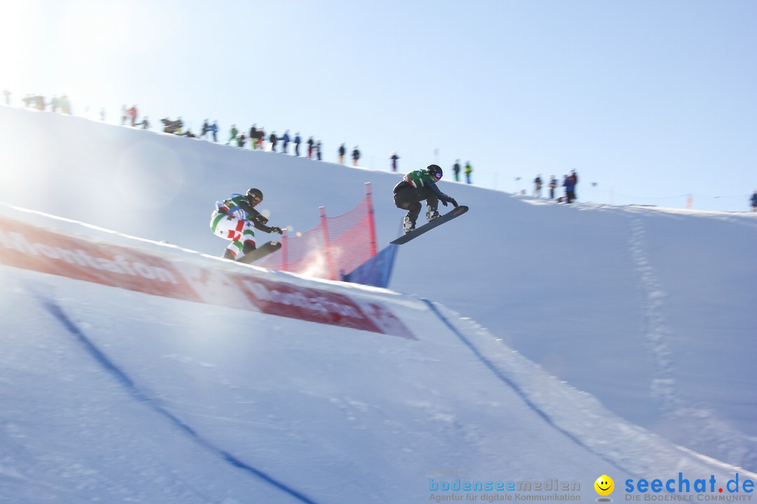 FIS Snowboardcross Weltcup im Montafon: Schruns, 08.12.2013