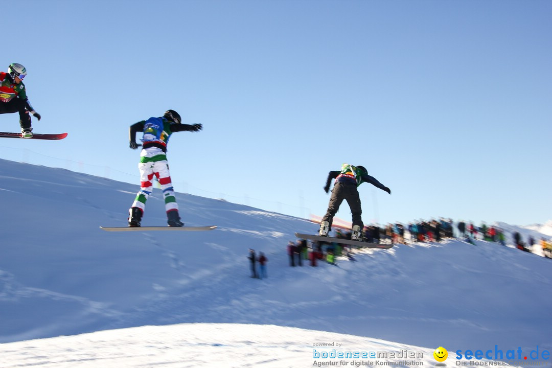 FIS Snowboardcross Weltcup im Montafon: Schruns, 08.12.2013