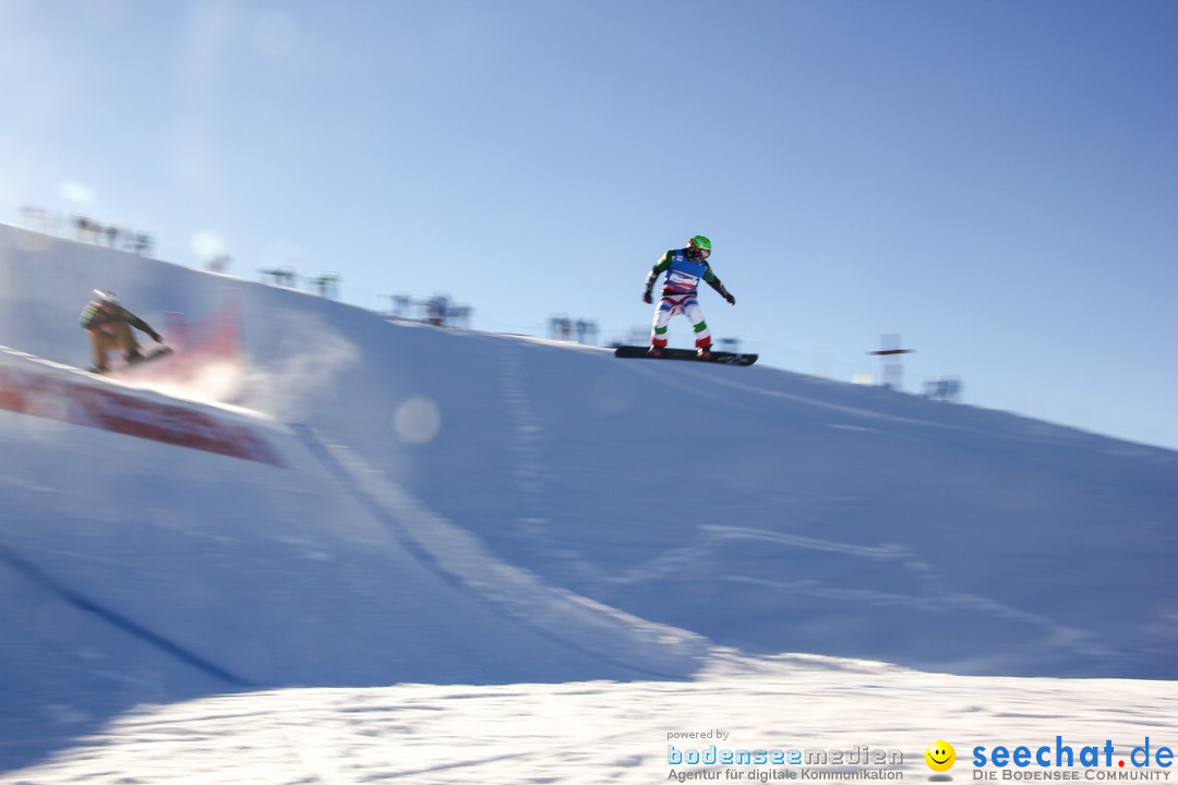 FIS Snowboardcross Weltcup im Montafon: Schruns, 08.12.2013