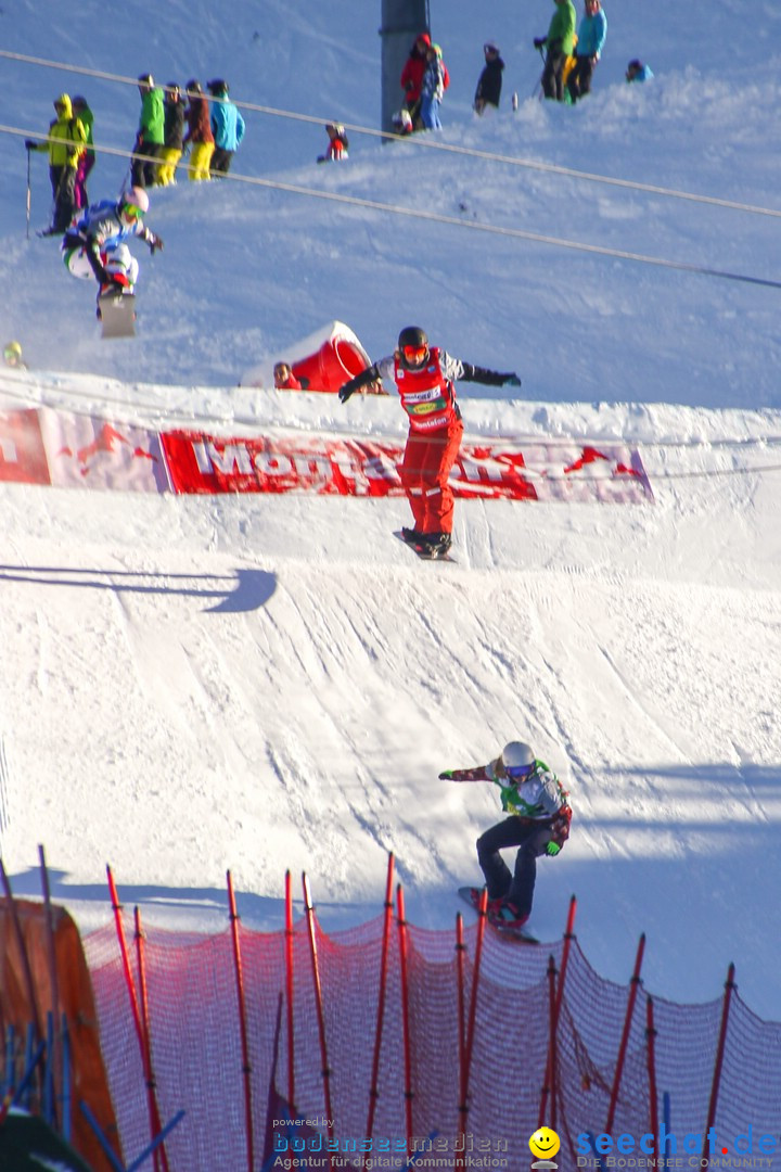 FIS Snowboardcross Weltcup im Montafon: Schruns, 08.12.2013