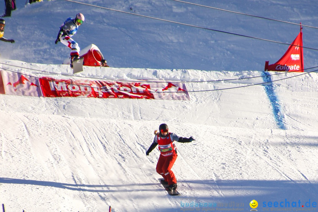 FIS Snowboardcross Weltcup im Montafon: Schruns, 08.12.2013