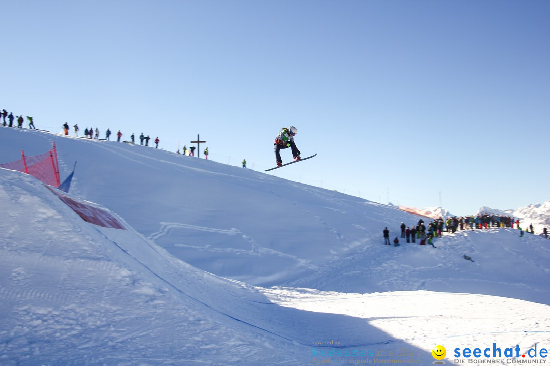 FIS Snowboardcross Weltcup im Montafon: Schruns, 08.12.2013