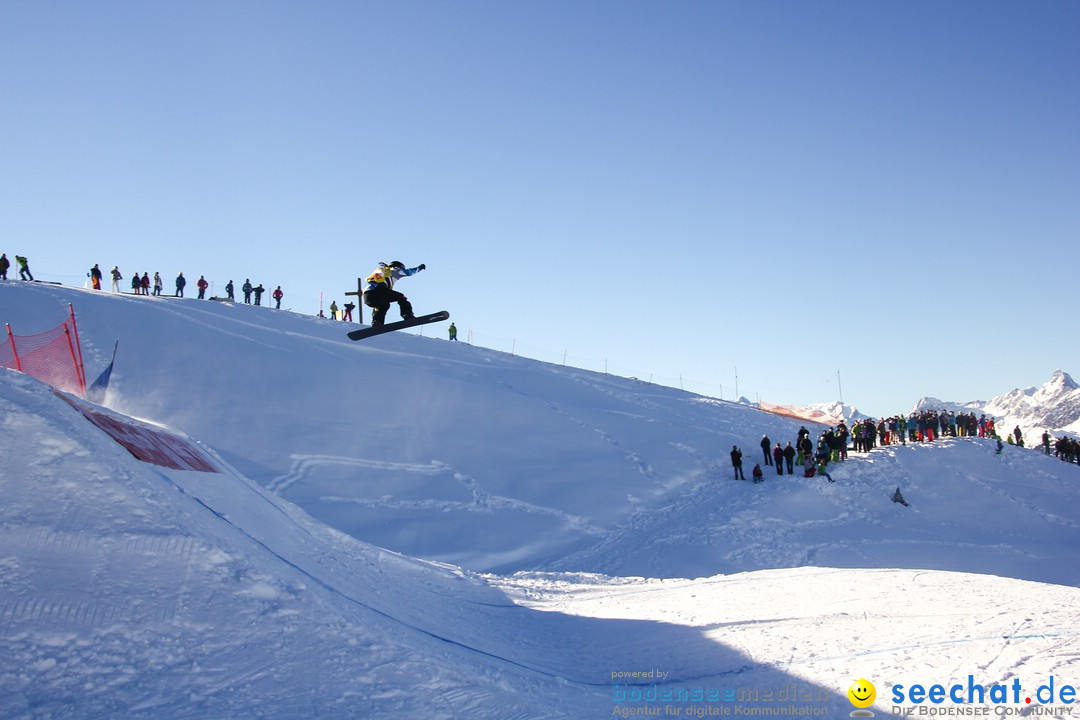 FIS Snowboardcross Weltcup im Montafon: Schruns, 08.12.2013