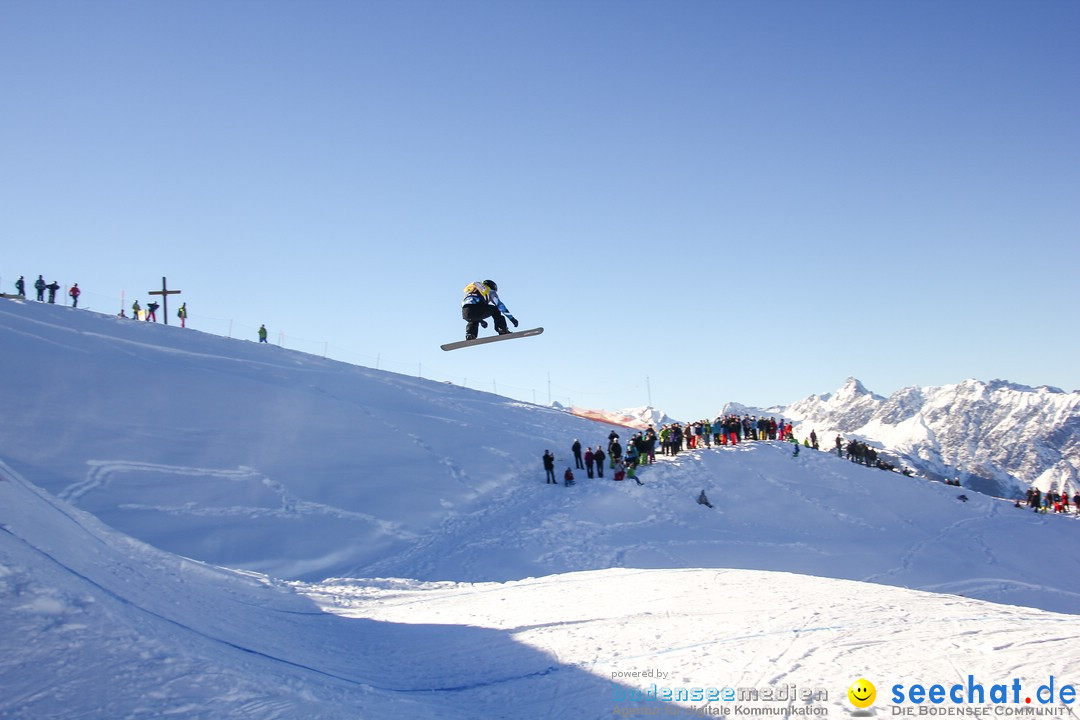 FIS Snowboardcross Weltcup im Montafon: Schruns, 08.12.2013