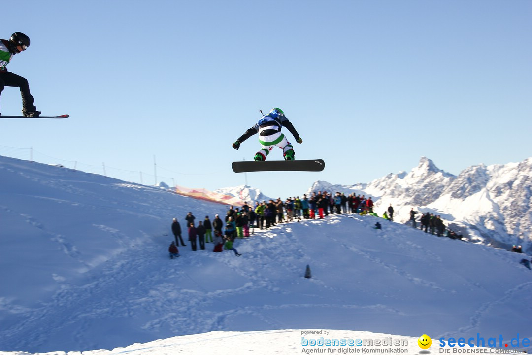 FIS Snowboardcross Weltcup im Montafon: Schruns, 08.12.2013