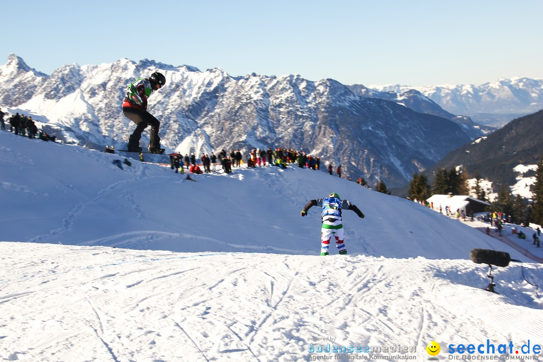 FIS Snowboardcross Weltcup im Montafon: Schruns, 08.12.2013