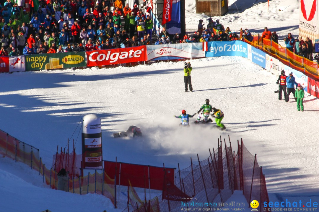 FIS Snowboardcross Weltcup im Montafon: Schruns, 08.12.2013